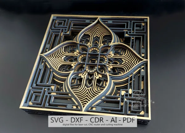 Multilayer Mandala B009