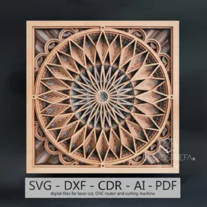 Multilayer Mandala B037