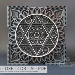 Multilayer Mandala B038