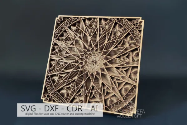 Multilayer Mandala B008