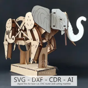 Digital File - Mechanical Elephant
