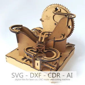 Digital File - Marble Run Coaster