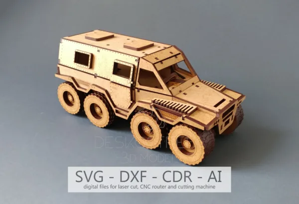 Digital File - Shaman 8x8 Truck